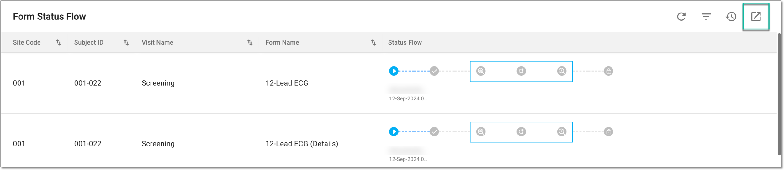 Exporting report data