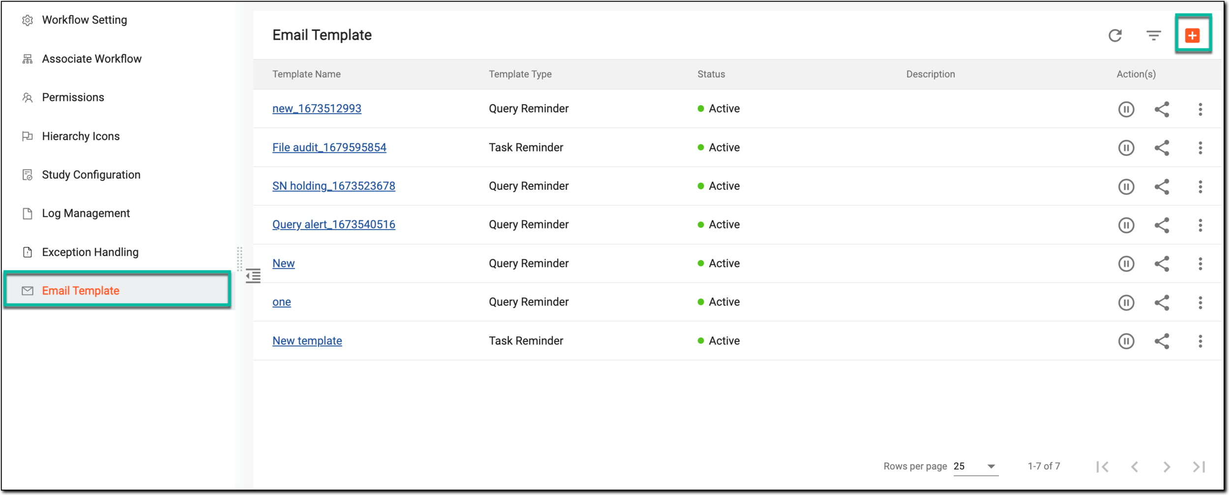 Adding new email template