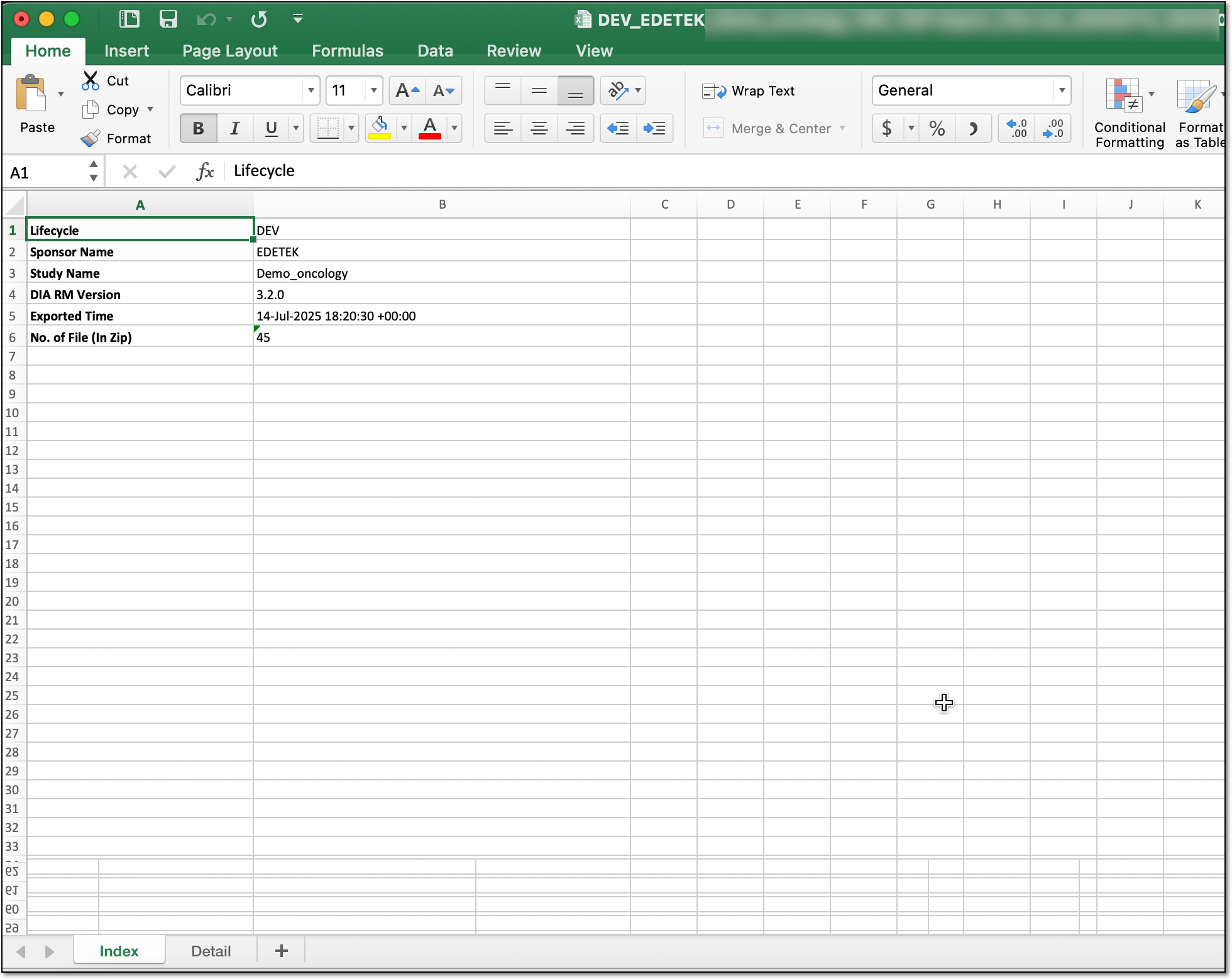 Downloaded file example