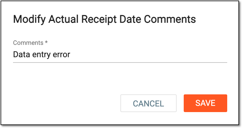 Adding comment for modification