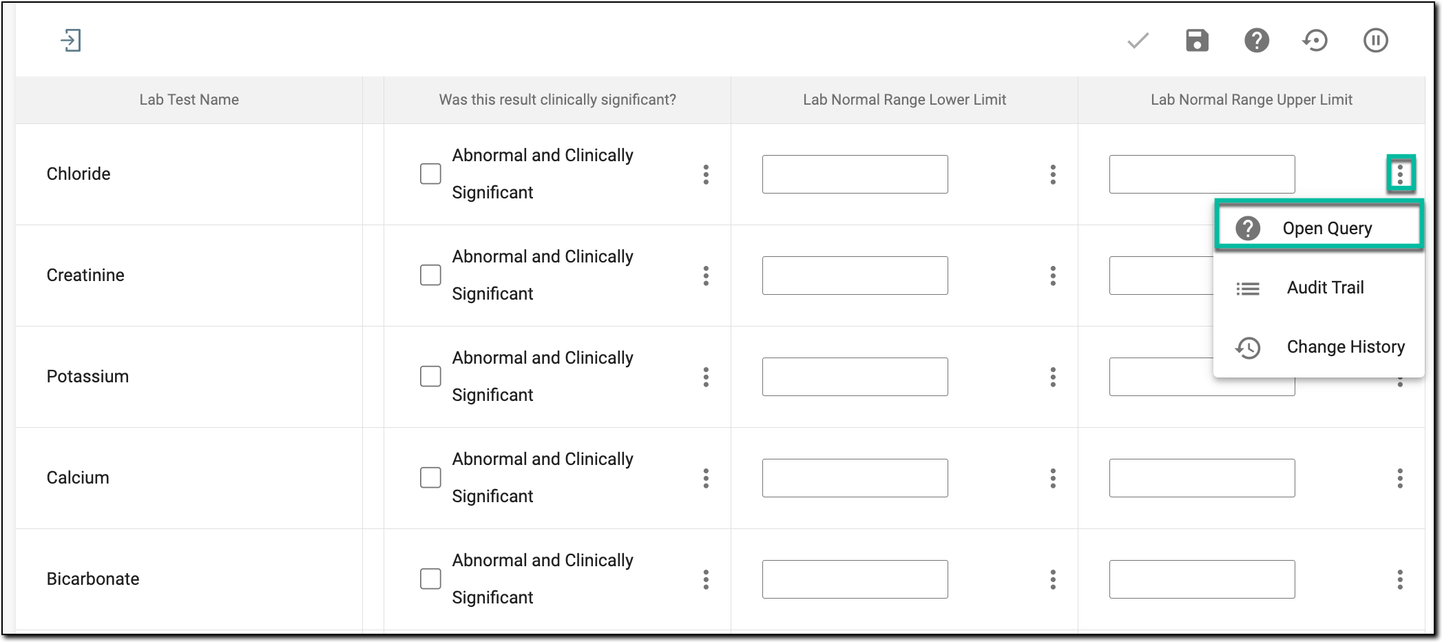 Locating manual query