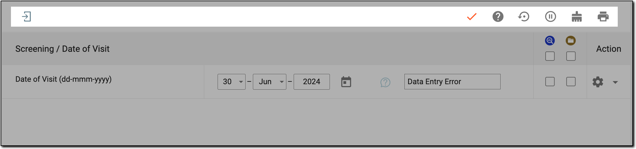 Form view and common controls