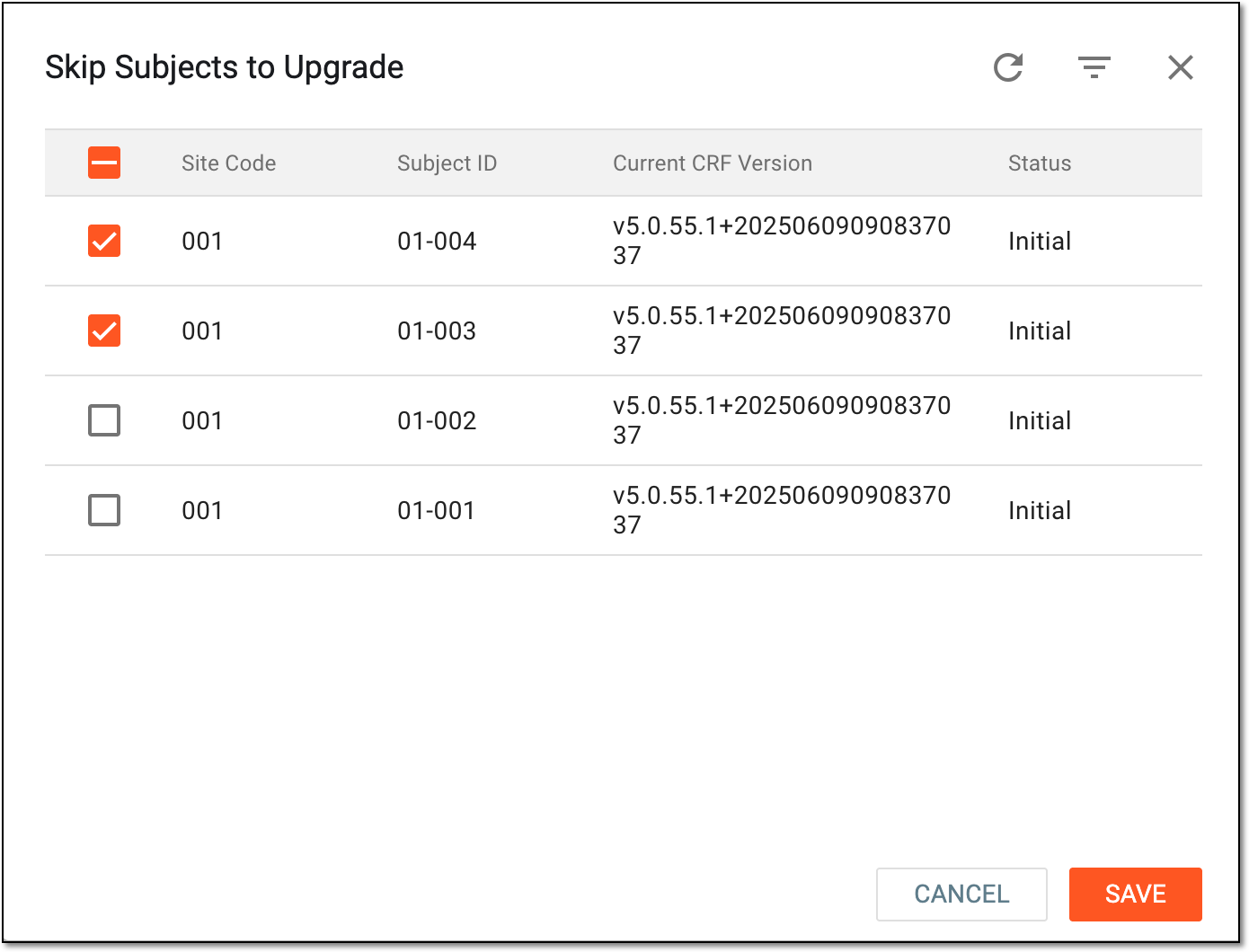 Selecting subject to exclude from PPC execution