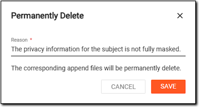 Deleting file permanently