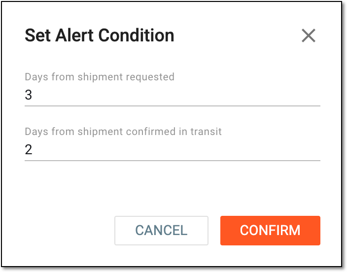Setting alert conditions in batch
