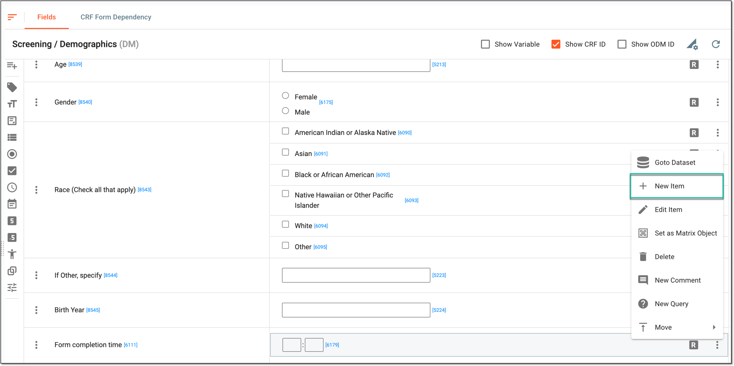 Adding date to existing item