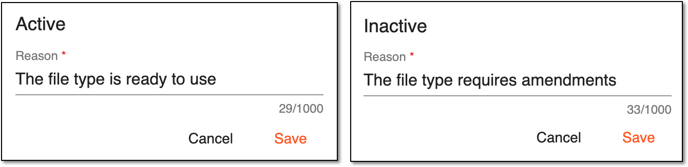 Editing custom file type