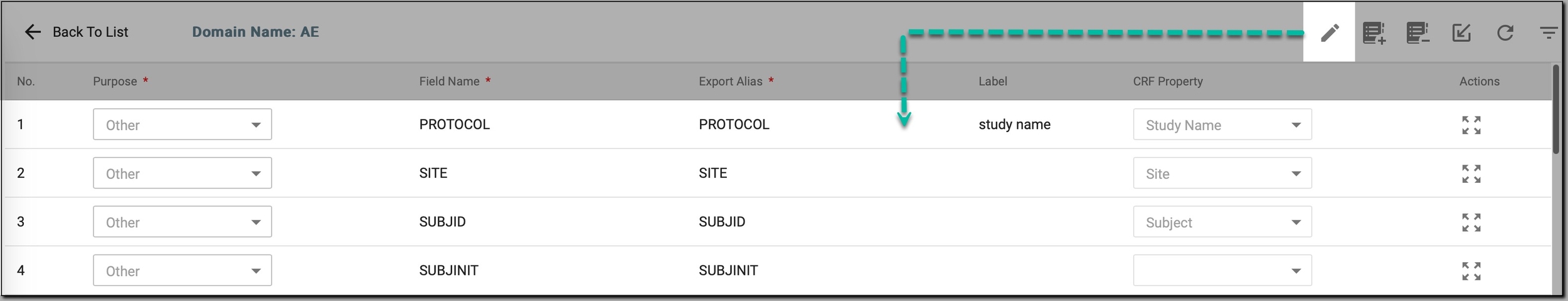 Updating domain configurations