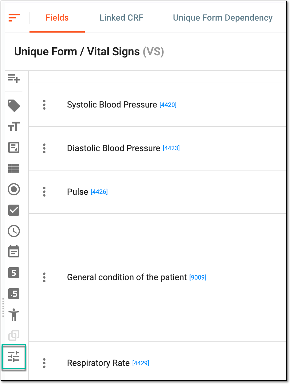 Selecting slider item