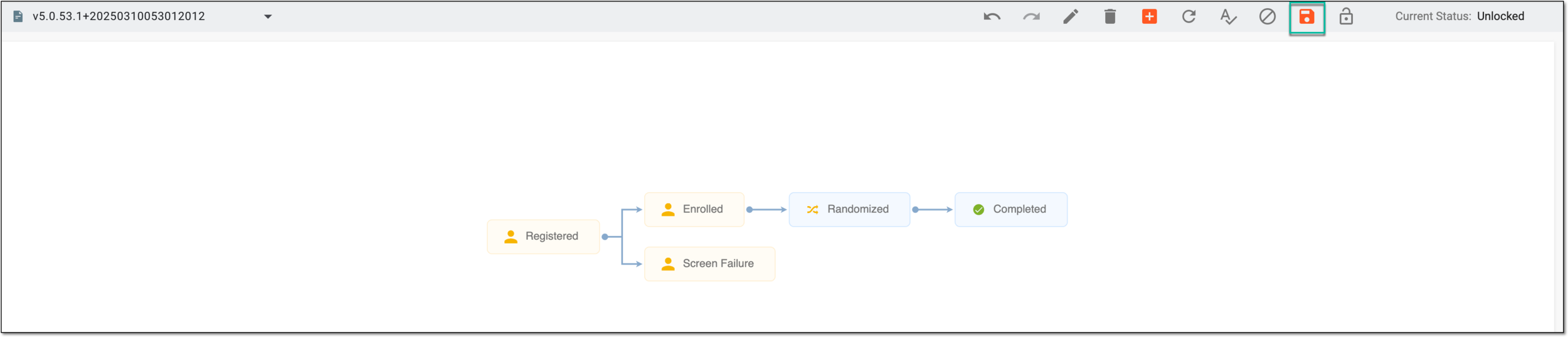 Saving phase configuration
