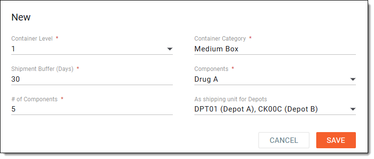 Creating level 1 container