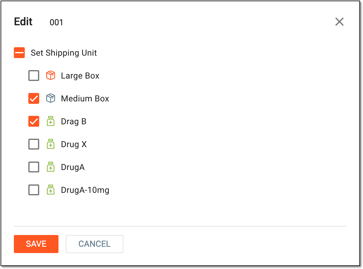Editing site supply relation details