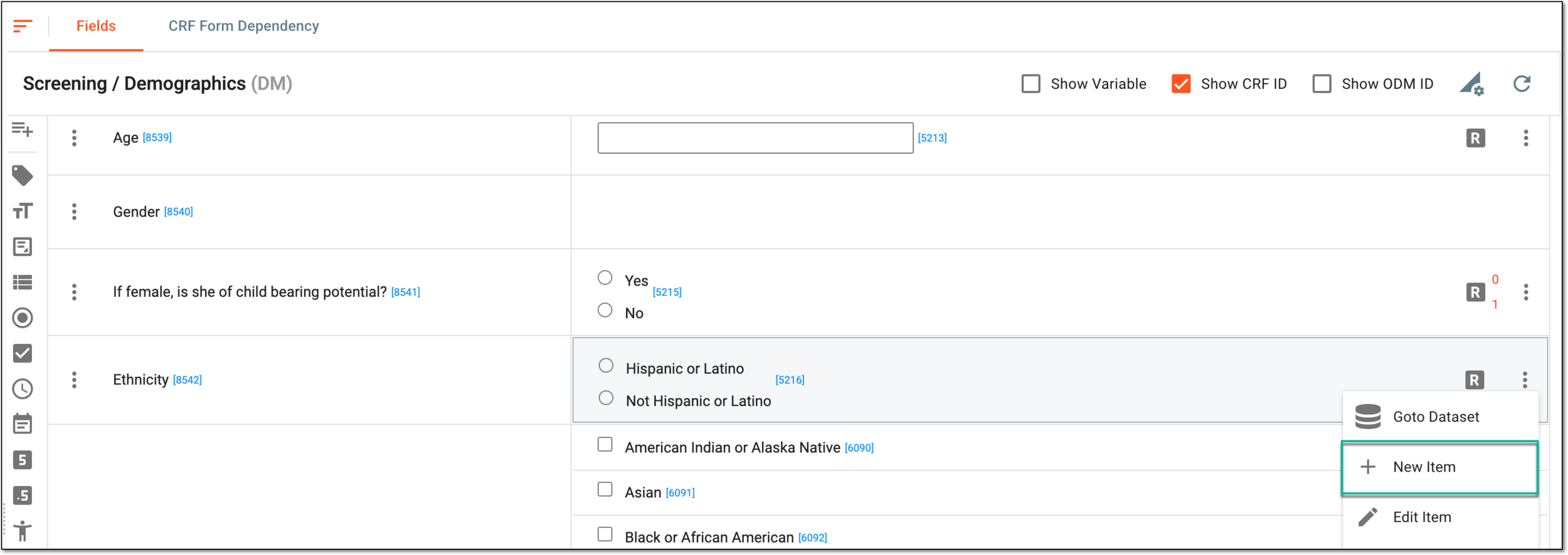Adding listbox to existing item