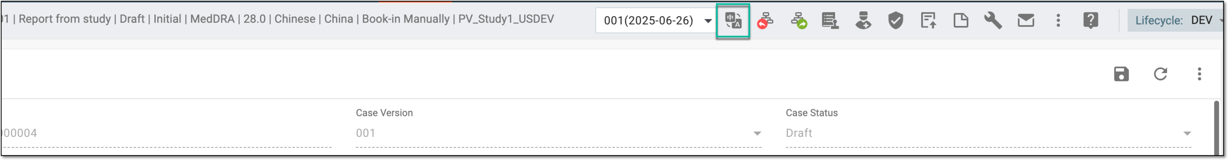 Enabling bilingual view