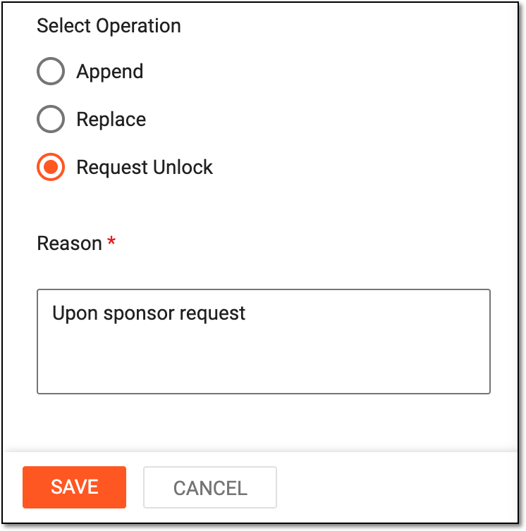 Requesting to unlock upon checking in