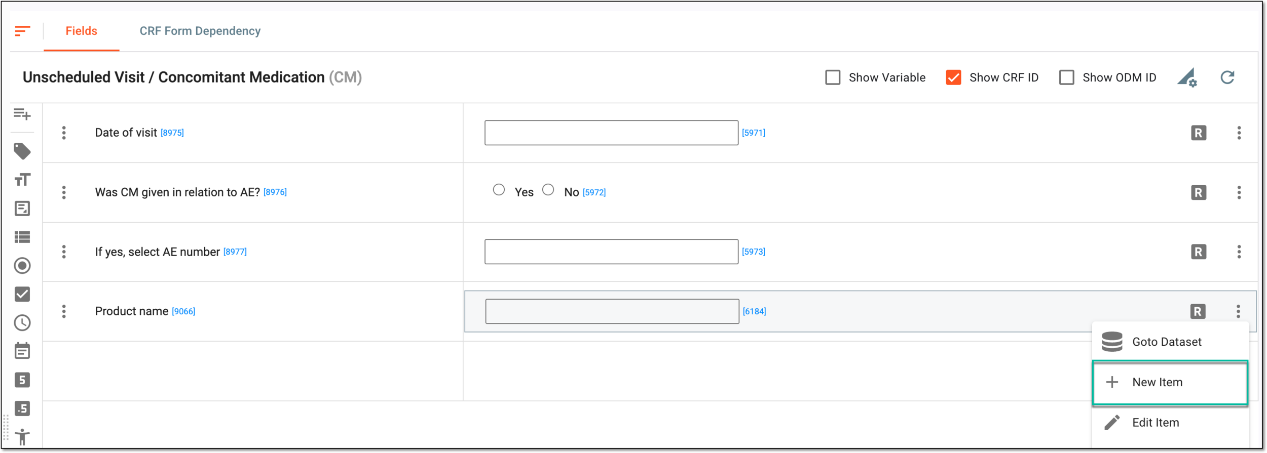 Adding float item to existing item