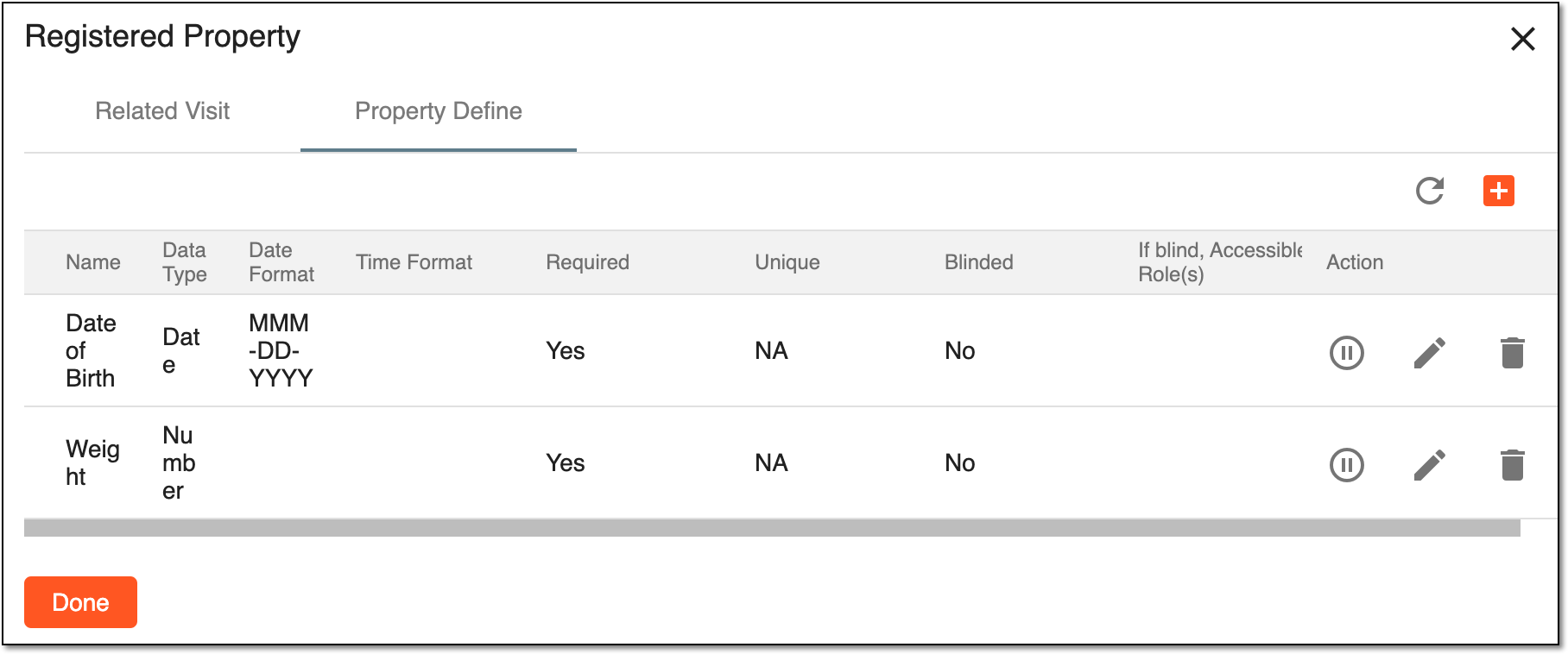 Viewing phase properties