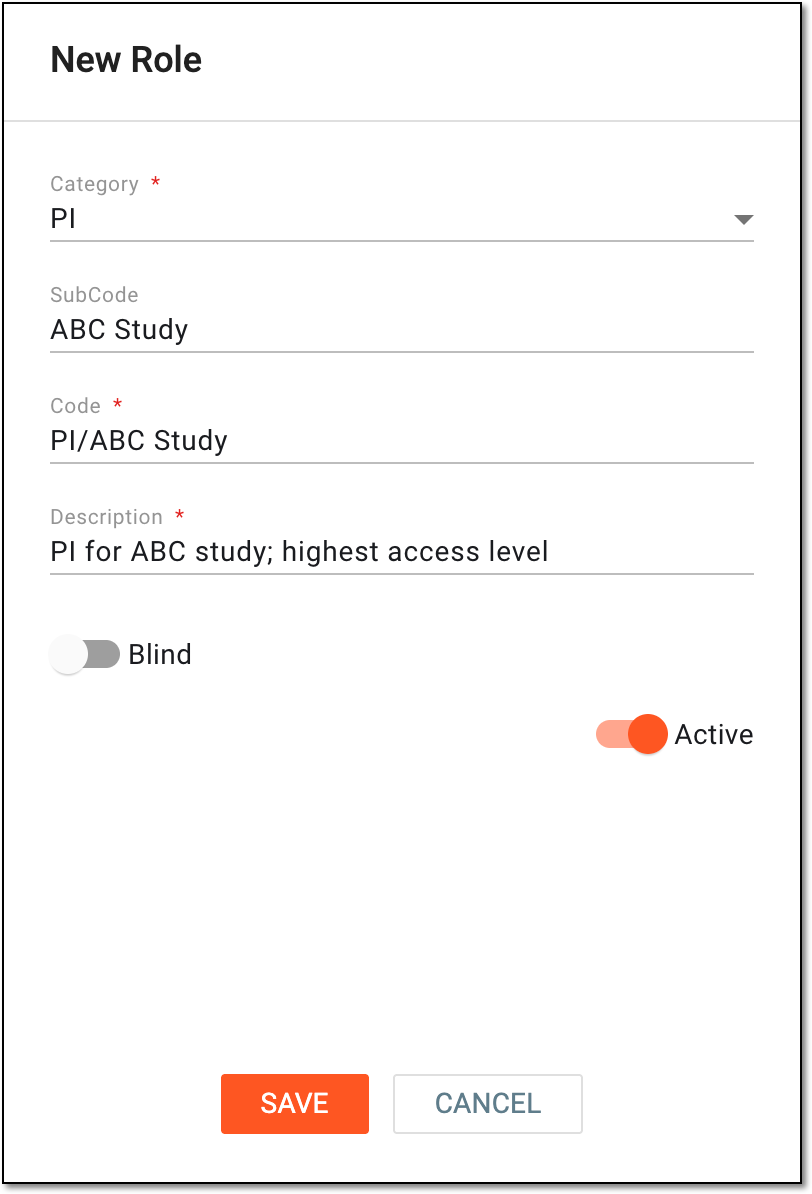 Adding new role details