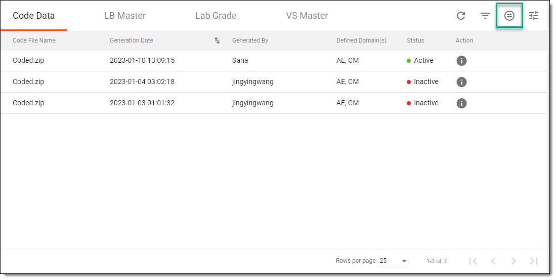 Selecting option to define conversion