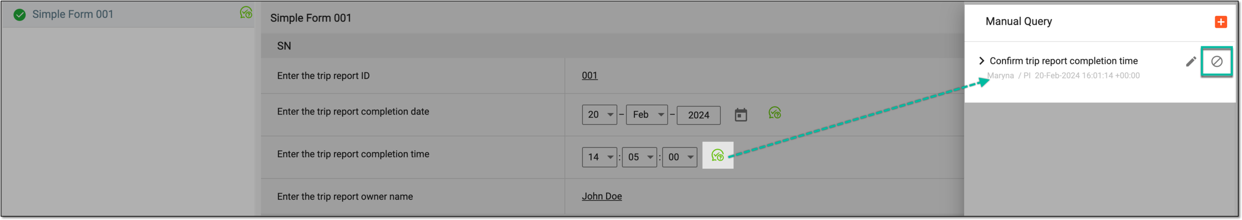 Resolving query
