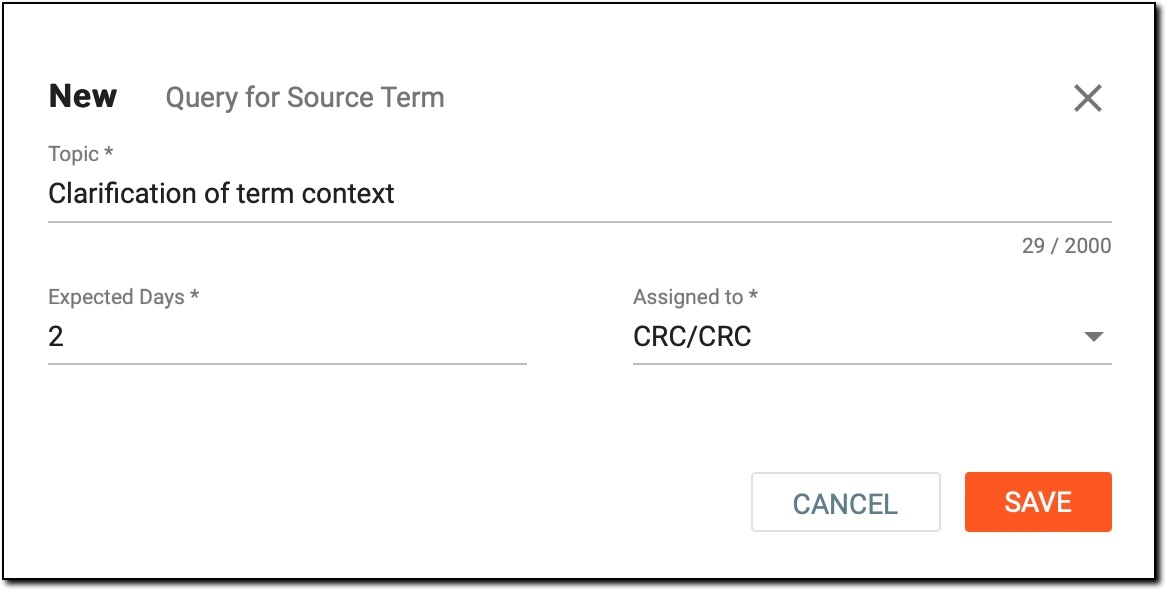 Providing query details