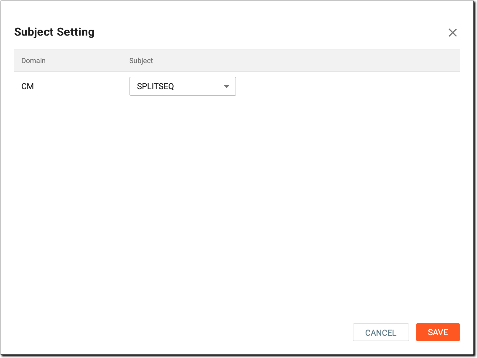 Customizing subject comparison data