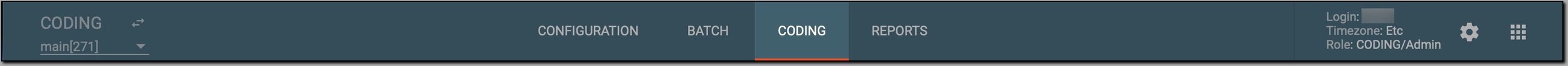 Accessing coding functionality
