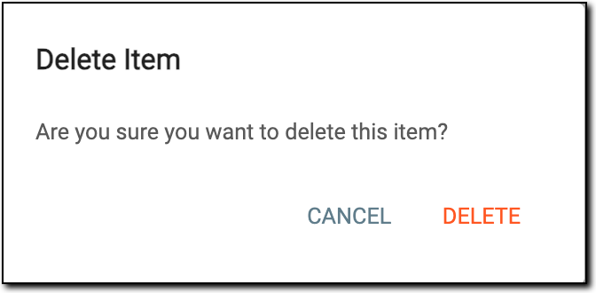 Confirming identity provider deletion