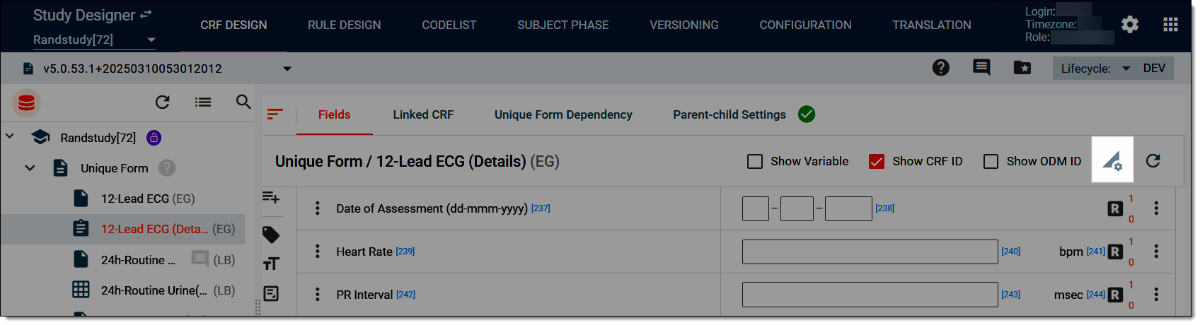 Selecting to add variables