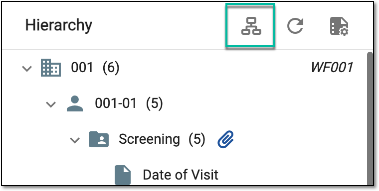 Accessing workflow setting page