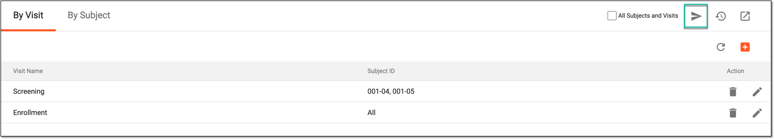 Executing SDR setting