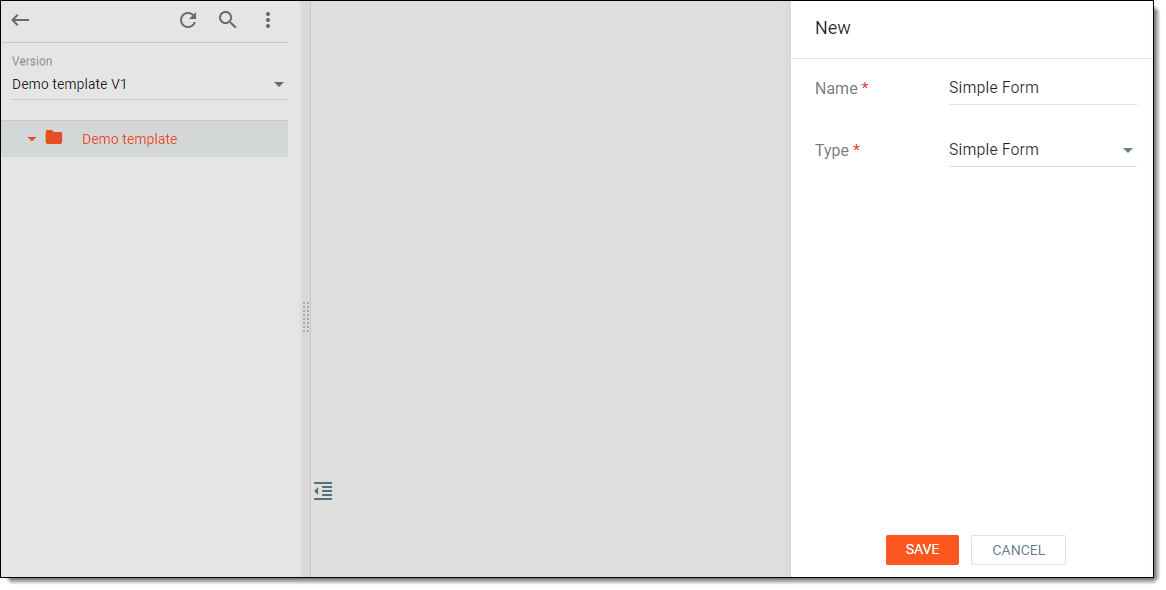 Adding form to monitor template