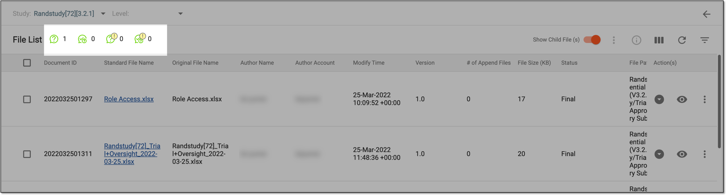 Locating queries assigned to you
