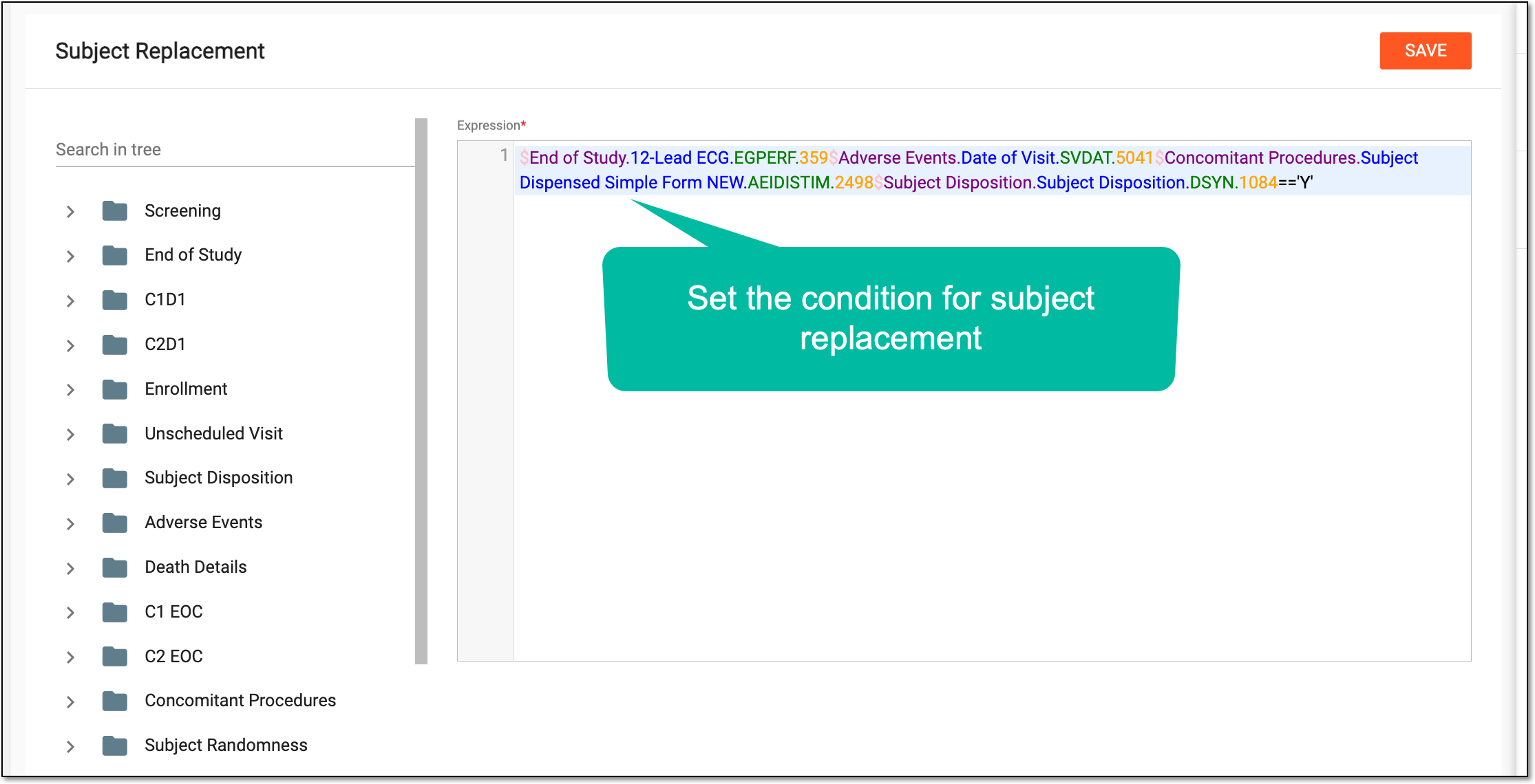Viewing subject replacement